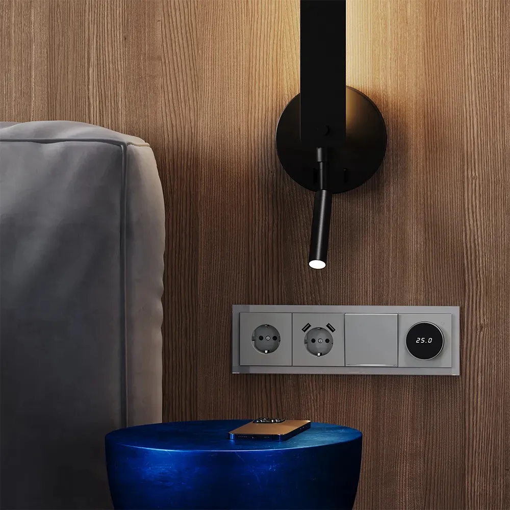 Розетки и выключатели Voltum в стиле Хай-тек изображение